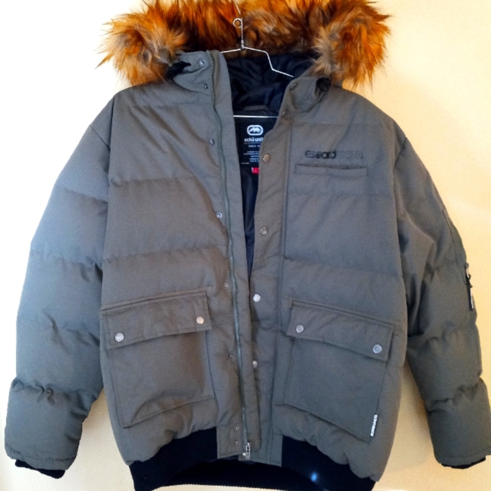 Echo Unlimited coat, XL, Army green